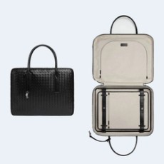 보테가 베네타 겟어웨이 라지 트래블백 블랙